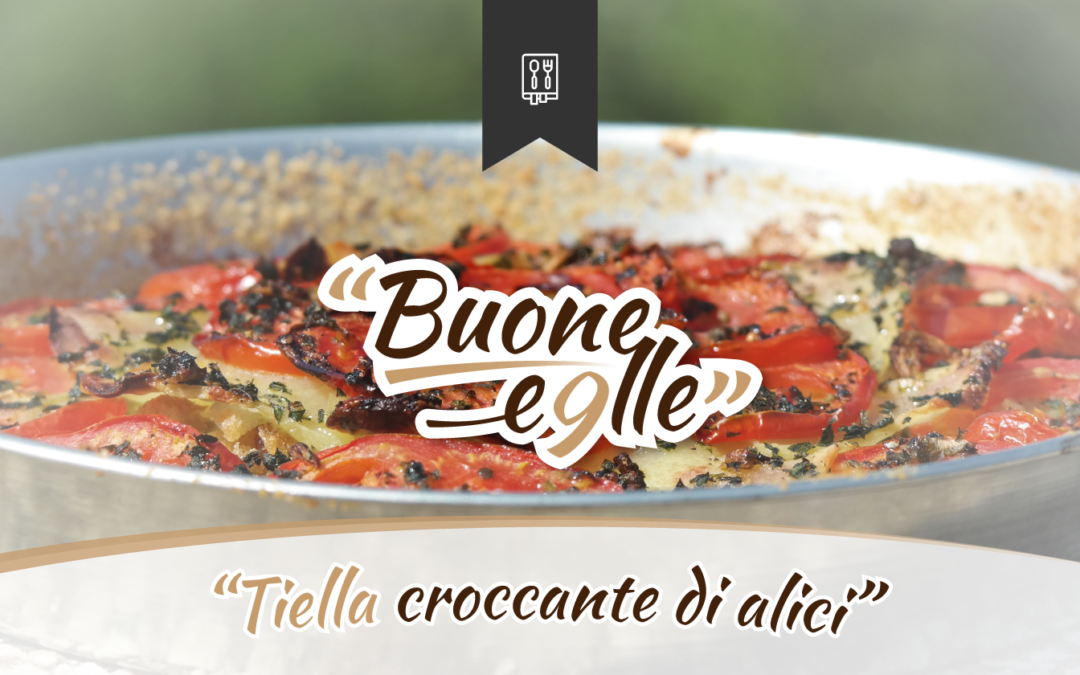 Tiella croccante di alici